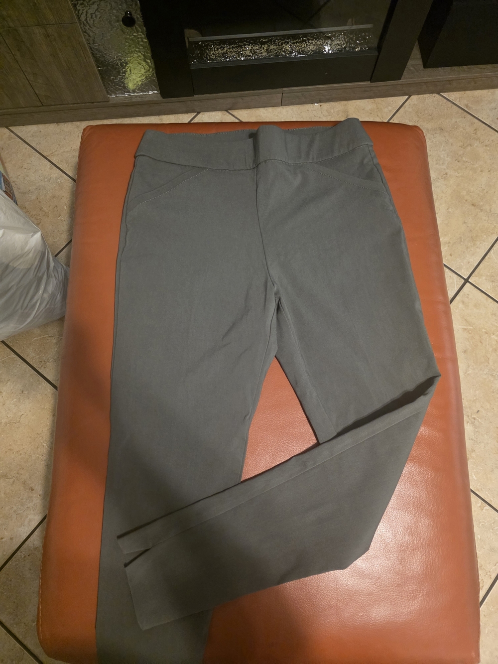 attention Olive Green Jacket Inner Label